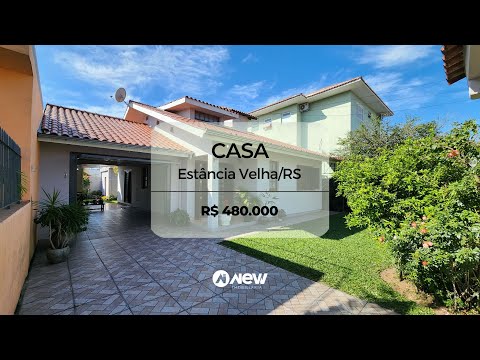 CA5160 - Casa à venda no Bairro Rincão dos Ilhéus em Estância Velha/RS