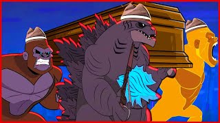 Godzilla VS Kong Switching Characteristics - Coffin Dance Song Meme Cover