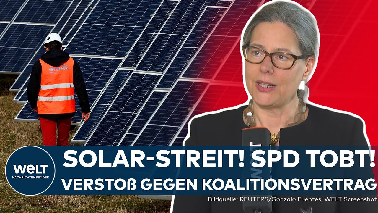 KOALITIONS-KRACH: SPD empört! Katherina Reiche möchte Förderung von Solaranlagen streichen