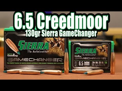 130gr Sierra GameChanger in 6.5 Creedmoor