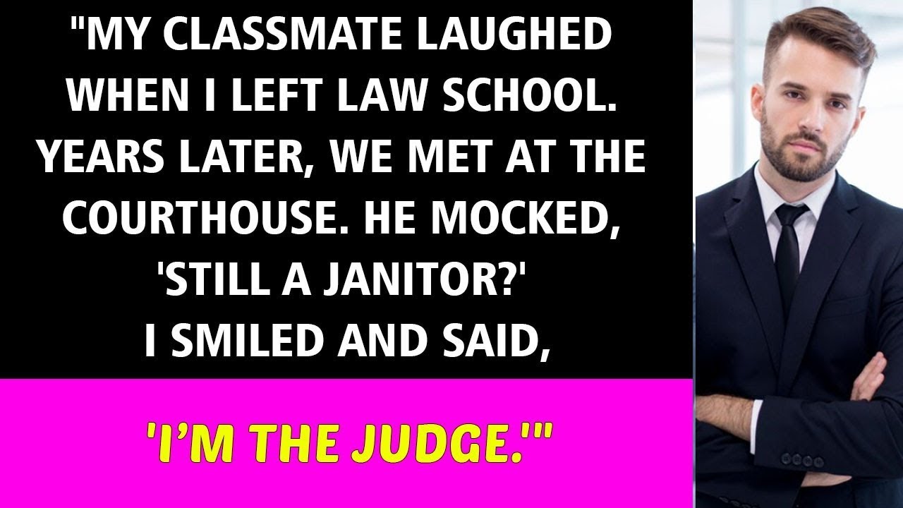 My Classmate Sneered When I Dropped Out of Law School—Until We Crossed Paths Again”