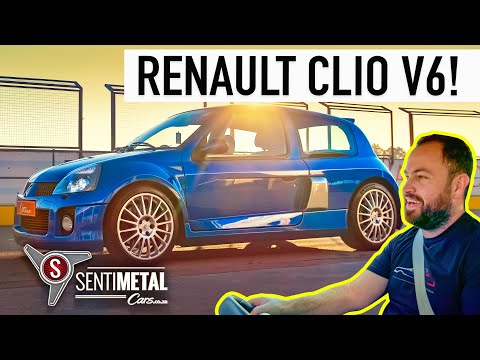 Renault Clio V6 Review - On track in Renault Sport's rear-engined super-hatchback