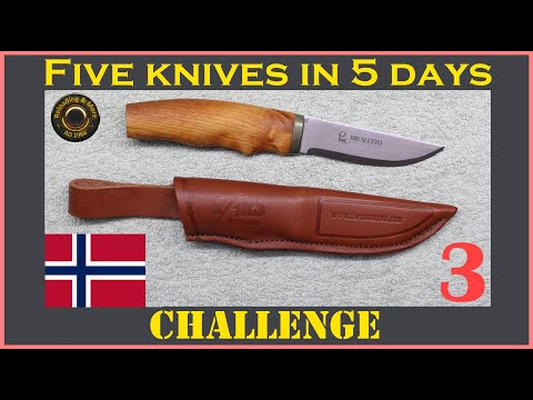 Day 3 - Five Knives in Five days Challenge -  Norwegian Brusletto Knife