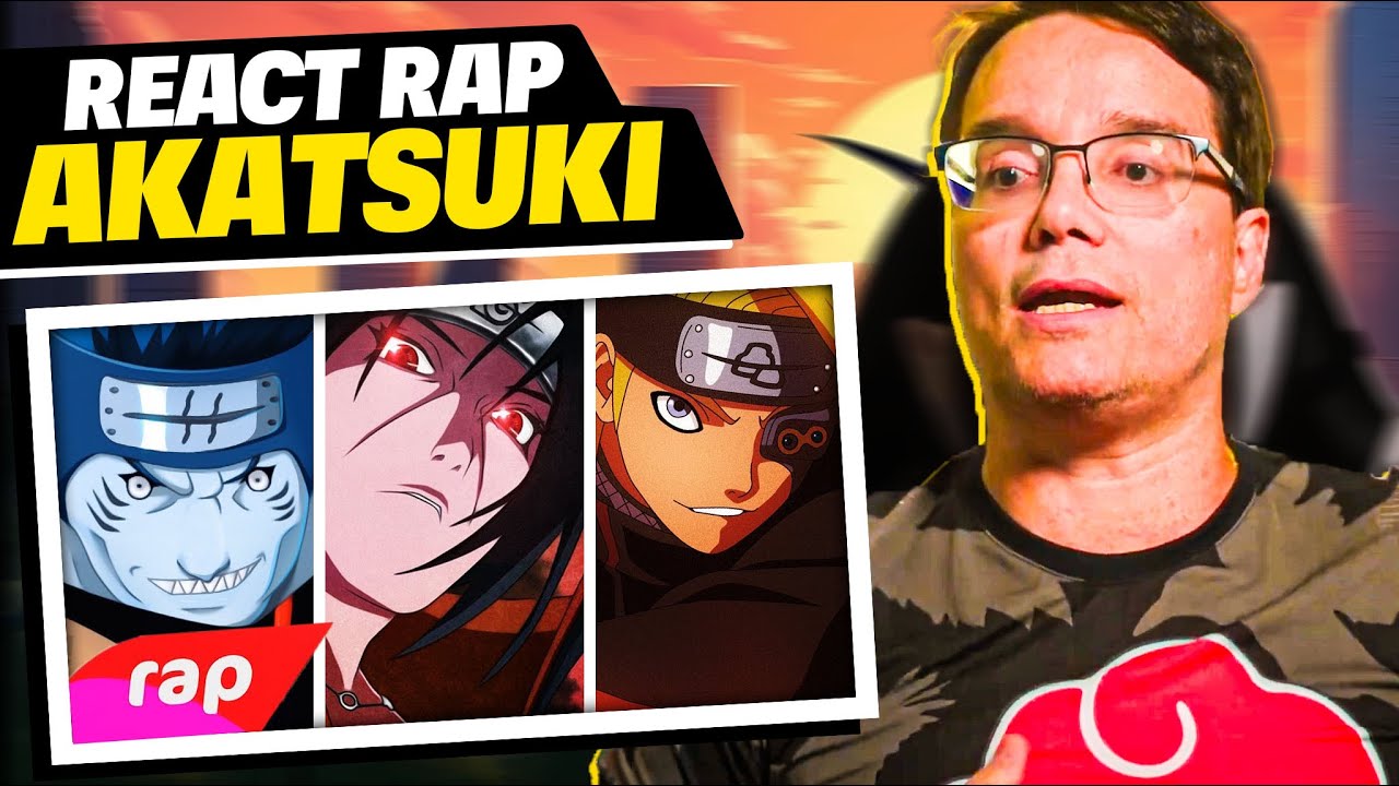 REAGINDO: RAP DO ITACHI, RAP DO DEIDARA E RAP DO KISAME - 7 Minutoz