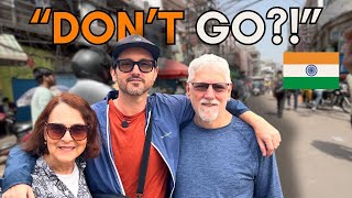 Foreigners experiencing OLD DELHI 🇮🇳 My USA Family's First Impressions