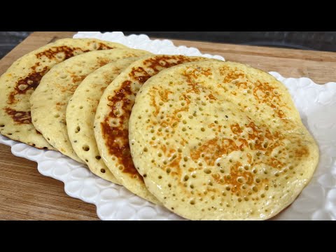 Arabic Pancake Chebab | Emirati Breakfast Recipe