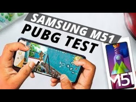 Samsung Galaxy M51 PUBG Test 🔥