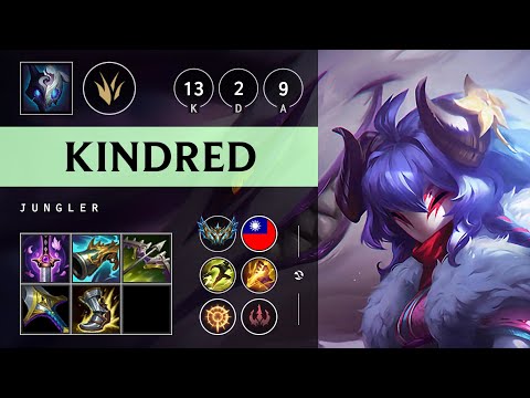 Kindred Jungle vs Graves - TW Challenger Patch 25.S1.3