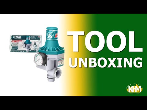 Total TWPS102 Automatic Pump Control Gauge 10A Quick unboxing
