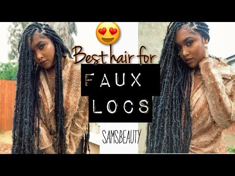 The best hair for faux locs | SAMSBEAUTY