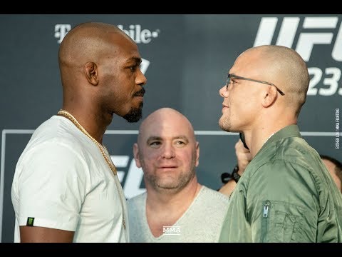UFC 235 Media Day Staredowns - MMA Fighting
