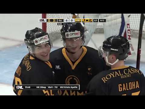21.09.2019 OHL: HK Olimp - HK Dinaburga highlights
