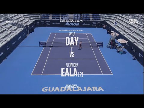 Kayla Day (USA) vs Alexandra Eala (PHI) - Game, Set and Match Point