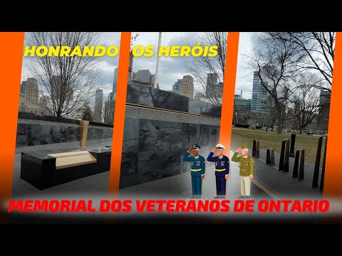 Honrando os Herois: Uma Visita ao Memorial dos Veteranos de Ontario