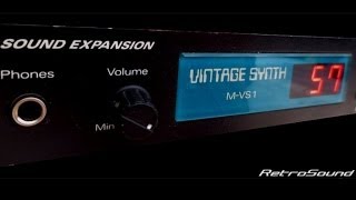 Video thumbnail for Roland M-VS1 Vintage Synth Module (1995) *Dark Moon* by RetroSound