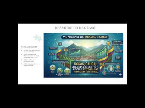 ROSAS, CAUCA: UN MODELO DE GESTIÓN FISCAL Y FINANCIERA TERRITORIAL