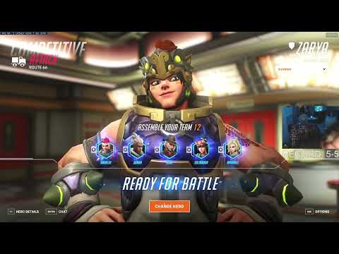 HARBLEU ZARYA AND HAMMOND GAMEPLAY - OVERWATCH 2 SEASON 4 TOP 500