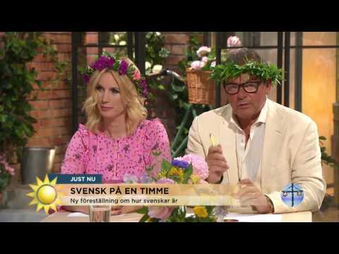 Så blir du svensk på 60 minuter - enligt nya föreställningen - Nyhetsmorgon (TV4)