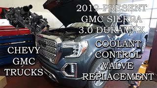 How to Replace Coolant Control Valve 2019-Present GMC Sierra Duramax