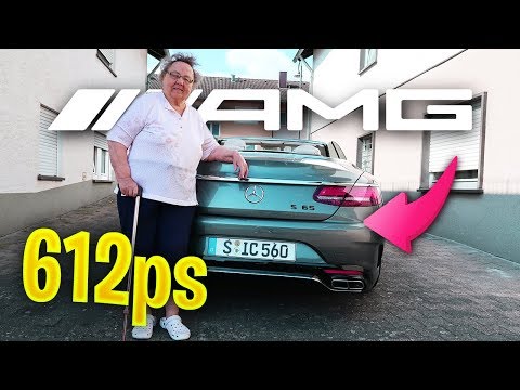 Meine OMA reagiert auf 612PS Mercedes AMG 😱