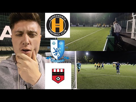5 GOAL DERBY THRILLER, HANDBAGS  HANDSWORTH V HALLAM FC-MATCH DAYS