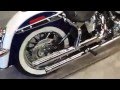 07 Harley Davidson Softail Deluxe With Vance Hines Straightshot HS Slip Ons