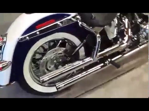 '07 Harley Davidson Softail Deluxe with Vance & Hines Straightshot HS Slip-ons
