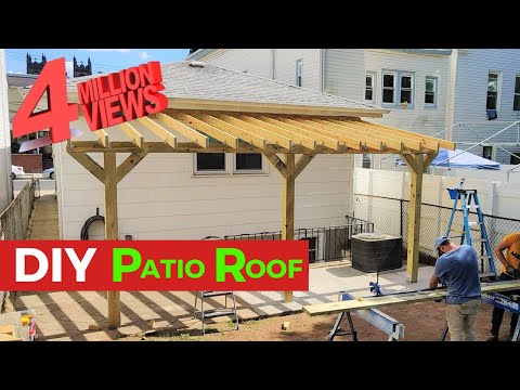 DIY Patio Roof | HANDYBROS |