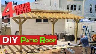 DIY Patio Roof | HANDYBROS |