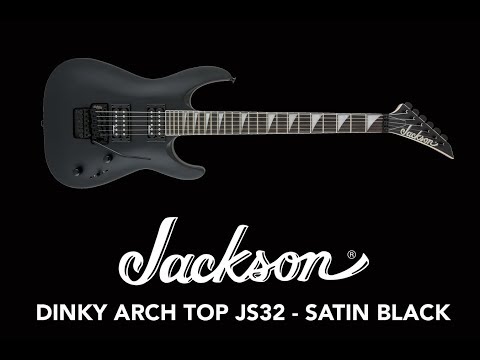 Электрогитара JACKSON JS32 DKA DINKY ARCH TOP AR SATIN BLACK - фото 2 - id-p2432708359