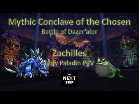 Conclave of the Chosen Mythic - Battle of Dazar'alor - Holy Paladin PoV