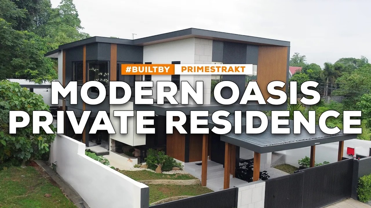 #BUILTBY: Primestrakt | Modern Oasis Private Residence