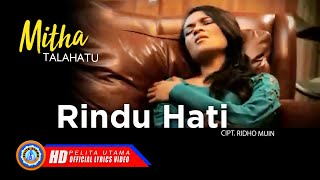 Download lagu Mitha Talahatu - RINDU HATI | Lagu Ambon Terpopuler ( Lyrics ) mp3 Download lagu Mitha Talahatu - RINDU HATI | Lagu Ambon Terpopuler ( Lyrics ) mp3
