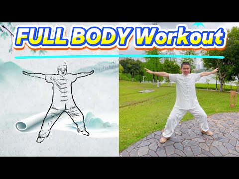 GET FIT FAST with this Gentle 30 Minute FULL BODY Tai Chi Workout!