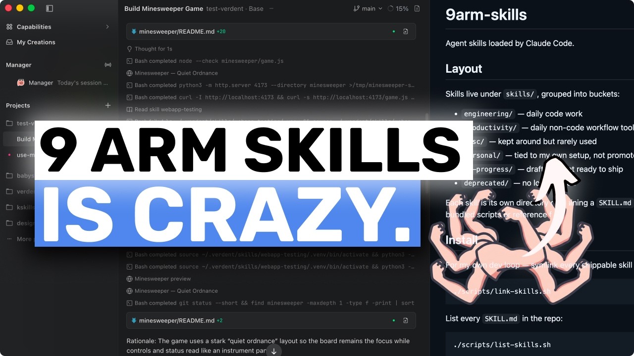 9-Arm Skill: THIS SIMPLE & FULLY FREE SKILL-SET IS SO CRAZY!