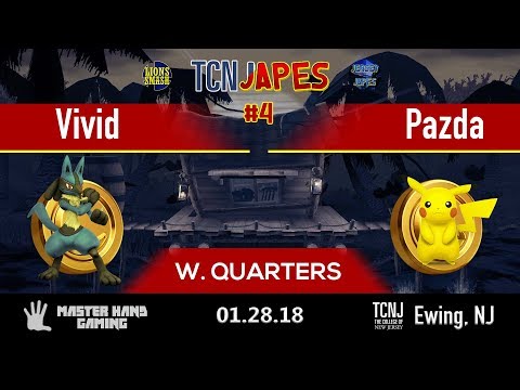 TCNJapes 4 - Vivid (Lucario, Bayo) vs Pazda (Pikachu) - Winner's Quarters