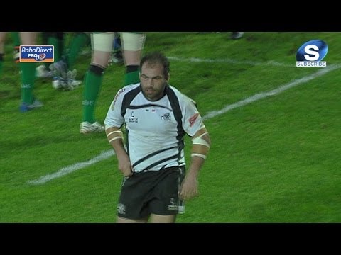 Salvatore Perugini Yellow Card - Zebre v Connacht 23rd February 2014