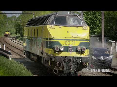 Train crash test Infrabel - long version
