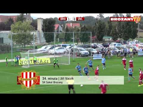 SK Sokol Brozany vs. SK Úvaly | sestřih utkání