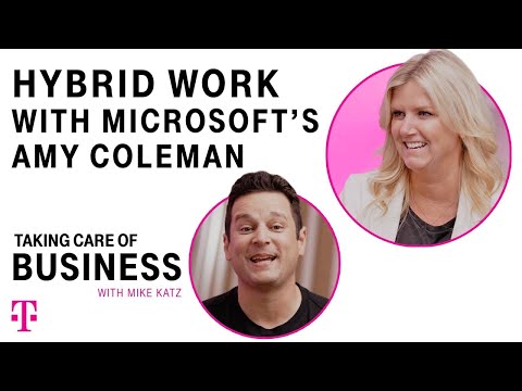 Amy Coleman of Microsoft - Taking Care of Business - YouTube