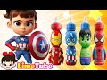 Superhero Juice Transformation ‍ ️ Fun Pretend Play For Kids Nursery Rhymes LimeTube Melody
