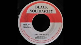 DENNIS BROWN - Time and Place [1983]