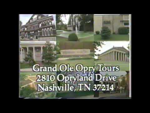 1984 Grand Ole Opry Tours "THe best tour in town" TV Commercial