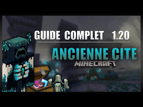 The ULTIMATE guide to ANCIENT CITIES and the WARDEN in 1.20 on Minecraft in SURVIVAL mode!
