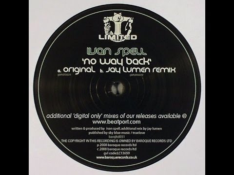 Ivan Spell ‎– No Way Back (Original Mix)