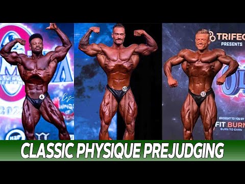 2022 Olympia Classic Physique Prejudging (First Look)