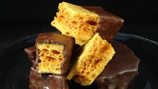 Sponge Toffee/Honeycomb (homemade Crunchie bars)- with yoyomax12