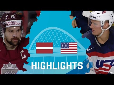 Latvia - USA | Highlights | #IIHFWorlds 2017