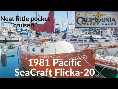 1981 Pacific Seacraft Flicka-20 {SOLD} | California Yacht Sales