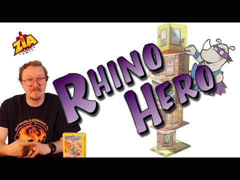 How to play Rhino Hero by HABA Games